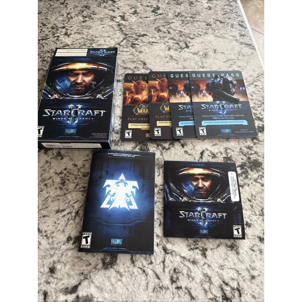Starcraft II Wings Of Liberty PC Big Box